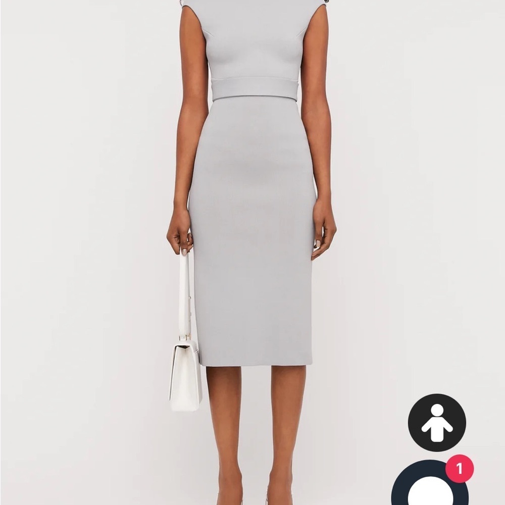 Scanlan Theodore XS sky blue dress sold out in this color. - Picture 3 of 11
